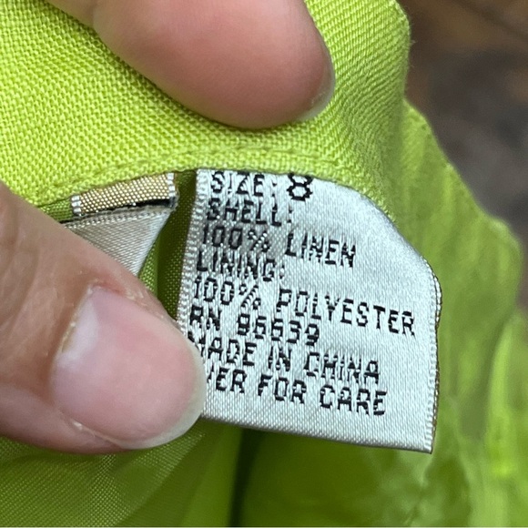 Edward Irish linen Midi Skirt - Picture 5 of 7